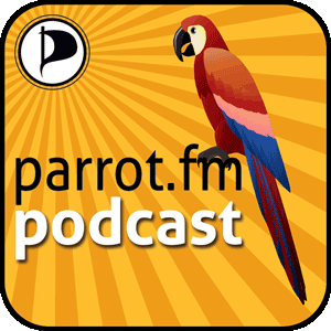 Logo vom Parrot.fm