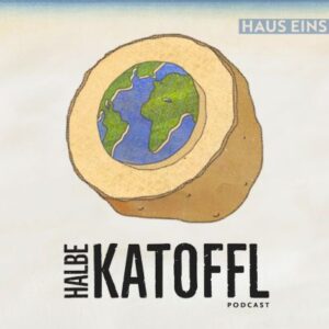 Logo Halbe Kartoffl Podcast
