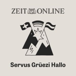 Logo Servus Grüezi Hallo Podcast
